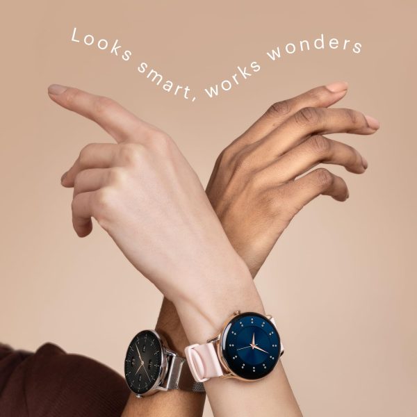 Noise Twist Go Smart Watch 1.39" Display, TruSyncᵀᴹ BT Calling, Glossy Metal Finish, 100+ Watch Faces, IP68, Sleep Tracking, 100+ Sports Modes, Smart Watch for Men and Women (Jet Black) - Image 7