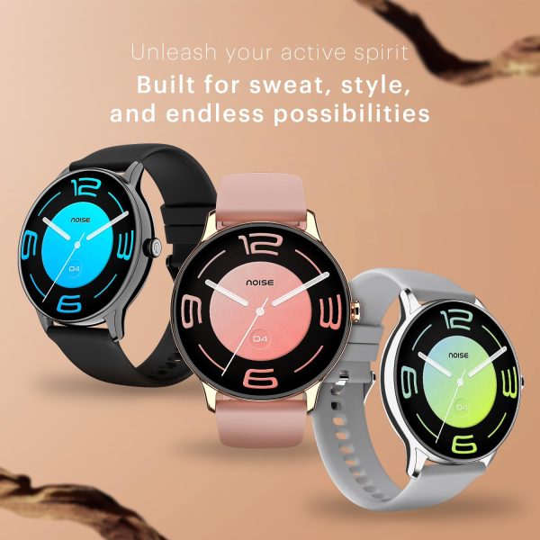 Noise Twist Go Round dial Smartwatch with BT Calling, 1.39" Display, Metal Build, 100+ Watch Faces, IP68, Sleep Tracking, 100+ Sports Modes, 24/7 Heart Rate Monitoring (Rose Pink) - Image 5