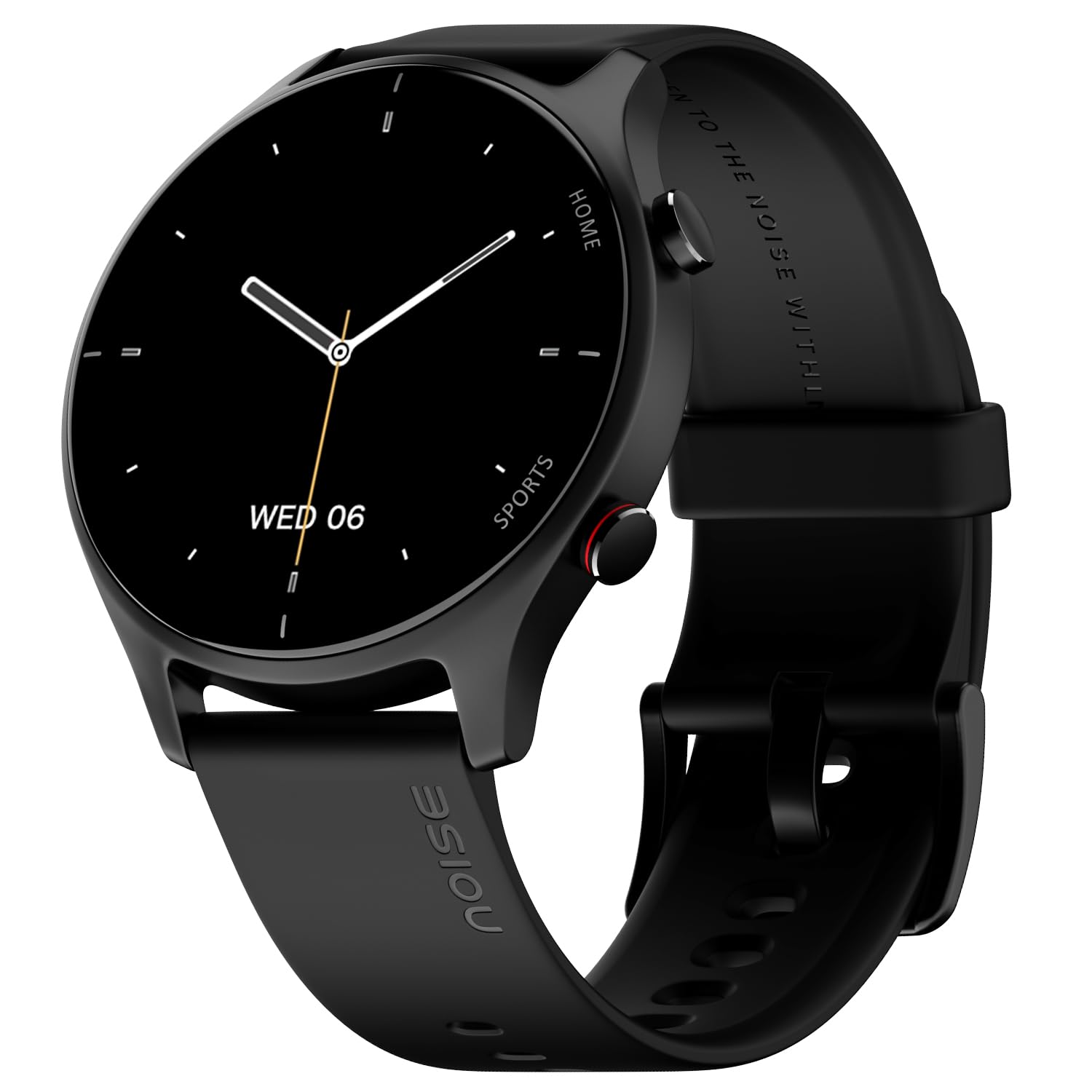 Noise Twist Round dial Smart Watch with Bluetooth Calling, 1.38" TFT Display, up-to 7 Days Battery, 100+ Watch Faces, IP68, Heart Rate Monitor, Sleep Tracking (Jet Black) - Image 2