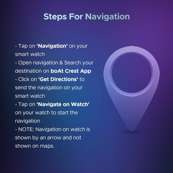 boAt Wave Sigma 3 w/Turn-by-Turn Navigation, 2.01" HD Display, Bluetooth Calling, Crest+ OS, QR Tray, Watch Face Studio, Coins, Emergency SOS Smart Watch for Men & Women(Active Black) - Image 11