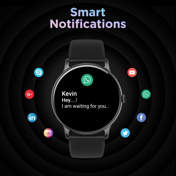 Fire-Boltt Phoenix Smart Watch with Bluetooth Calling 1.3,120+ Sports Modes, 240 * 240 PX High Res with SpO2, Heart Rate Monitoring & IP67 Rating (Black) - Image 10