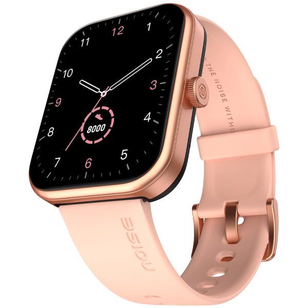 Noise Pulse 2 Max 1.85" Display, Bluetooth Calling Smart Watch, 10 Days Battery, 550 NITS Brightness, Smart DND, 100 Sports Modes, Smartwatch for Men and Women (Rose Pink) - Image 2