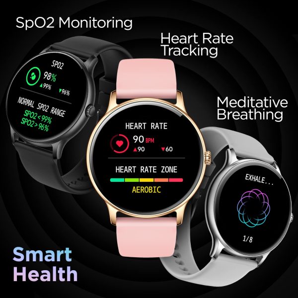 Fire-Boltt Phoenix Smart Watch with Bluetooth Calling 1.3,120+ Sports Modes, 240 * 240 PX High Res with SpO2, Heart Rate Monitoring & IP67 Rating (Black) - Image 7
