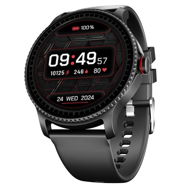 boAt Lunar Discovery w/ 1.39" (3.5 cm) HD Display, Turn-by-Turn Navigation, DIY Watch Face Studio, Bluetooth Calling, Emergency SOS, QR Tray, Smart Watch for Men & Women(Active Black) - Image 2
