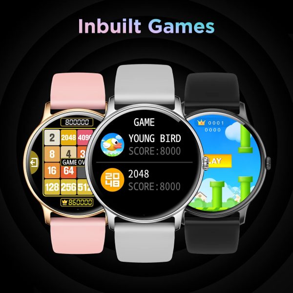 Fire-Boltt Phoenix Smart Watch with Bluetooth Calling 1.3,120+ Sports Modes, 240 * 240 PX High Res with SpO2, Heart Rate Monitoring & IP67 Rating (Black) - Image 8