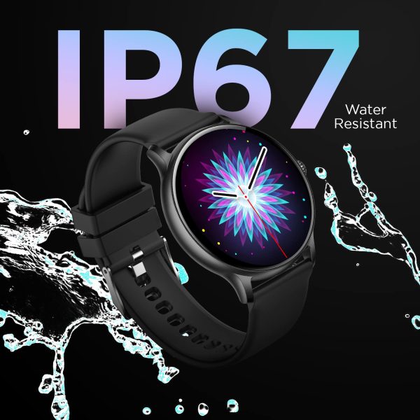 Fire-Boltt Phoenix Smart Watch with Bluetooth Calling 1.3,120+ Sports Modes, 240 * 240 PX High Res with SpO2, Heart Rate Monitoring & IP67 Rating (Black) - Image 9